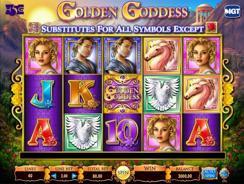 Free Penny Slots Golden Goddess