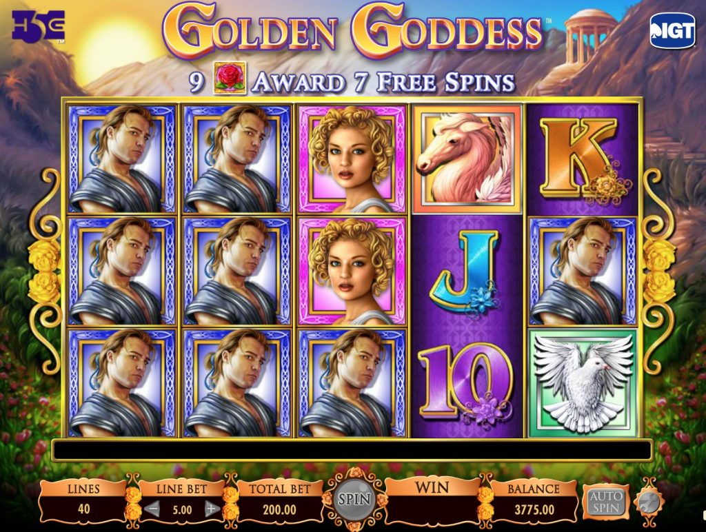 Golden goddess slots app
